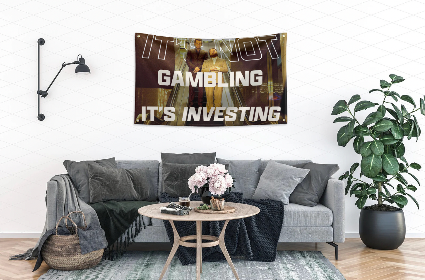 "It's Not Gambling, It's Investing" Flag