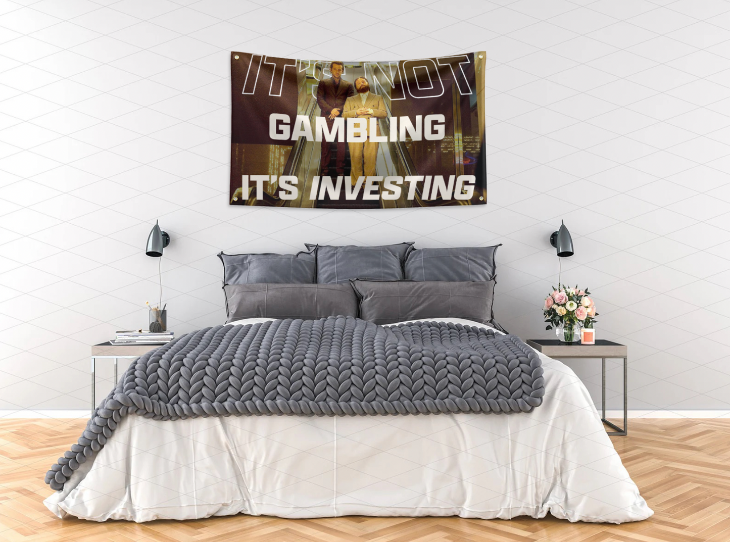 "It's Not Gambling, It's Investing" Flag