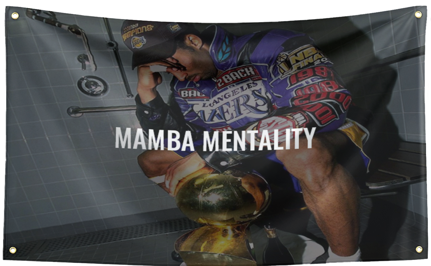 "Mamba Mentality" Kobe Bryant Flag