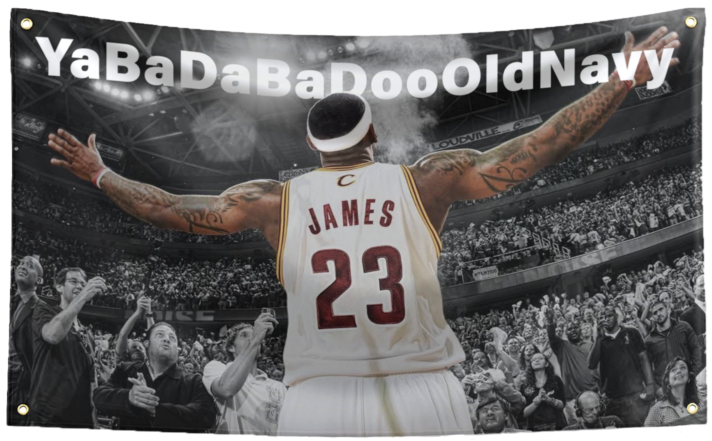 "Yabadabadoooldnavy" Lebron Flag